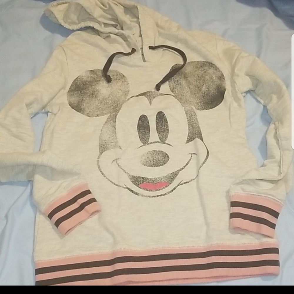 Mickey mouse sweater and crop top